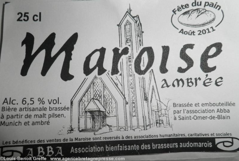 La Maroise bière de Saint-Omer de Blain.