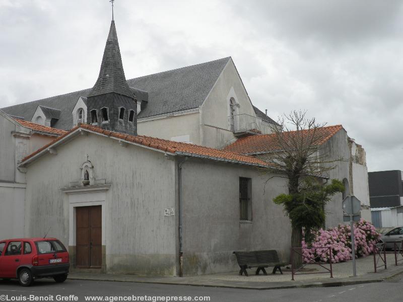 La chapelle Saint Charles et l’Hôpital Général de Paimboeuf.