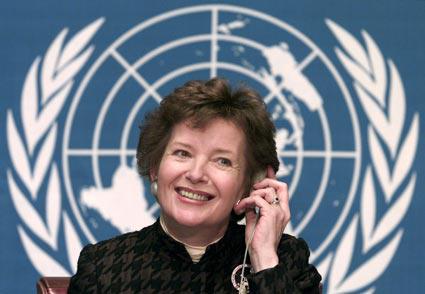 Mary Robinson  Présidente de la République d'Irlande (1990-1997)