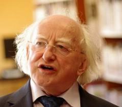 Michael D Higgins  candidat du Parti Travailliste