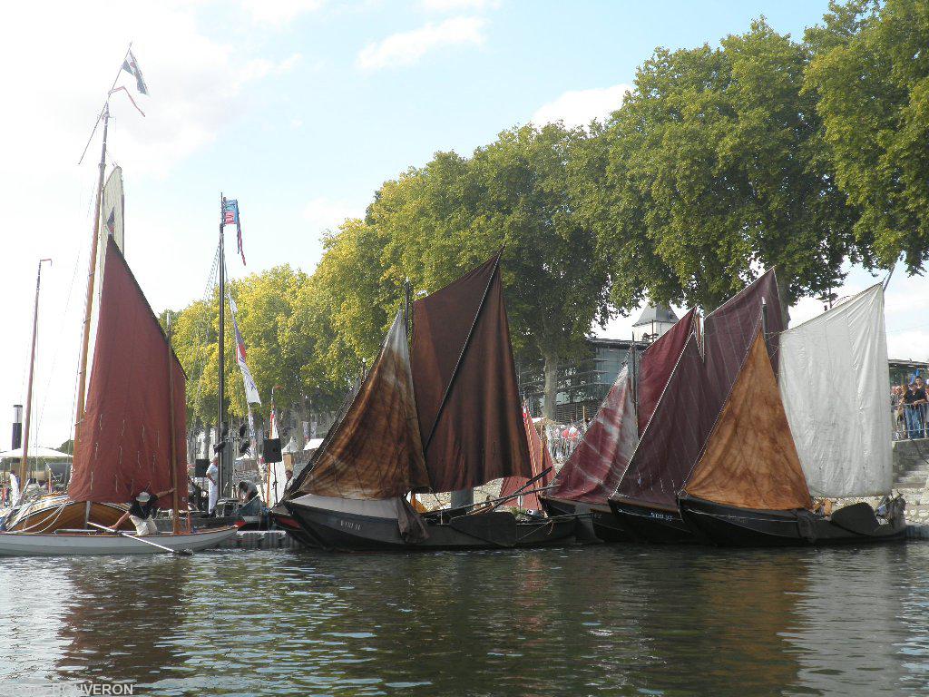 Les bateaux hollandais  invités du 5e festival de Loire