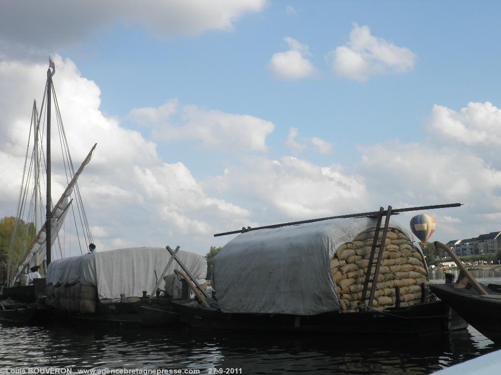 Train de bateaux tourangeaux