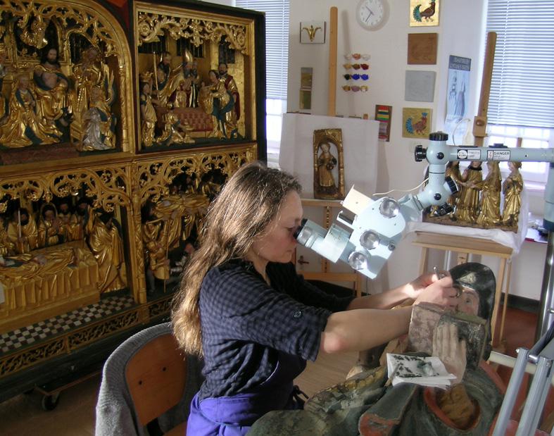 en 2009/2010  le musée d’Israël à Jérusalem nous a confié une souccah  cabane en bois peint utilisée lors d’une fête religieuse  œuvre majeure de leurs collections.