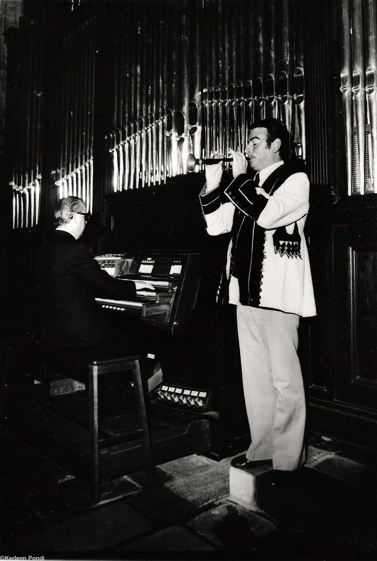 Jean-Claude Jégat et Louis Ihuel.