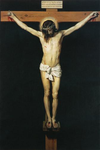 Le Christ en croix et ses stigmates