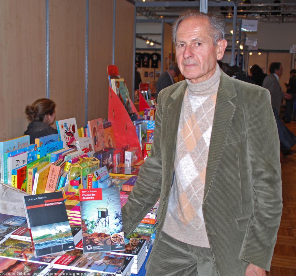 Jean-Luc Russon au Salon du livre de Gwenrann