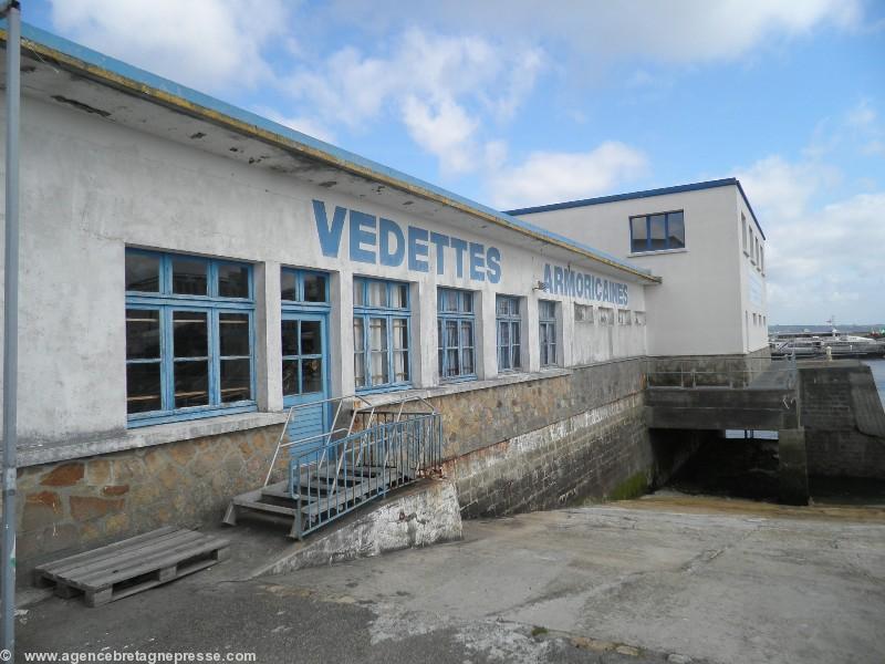 Vedettes Armoricaines : aujourd'hui  c'est la Penn Ar Bed qui occupe les locaux !