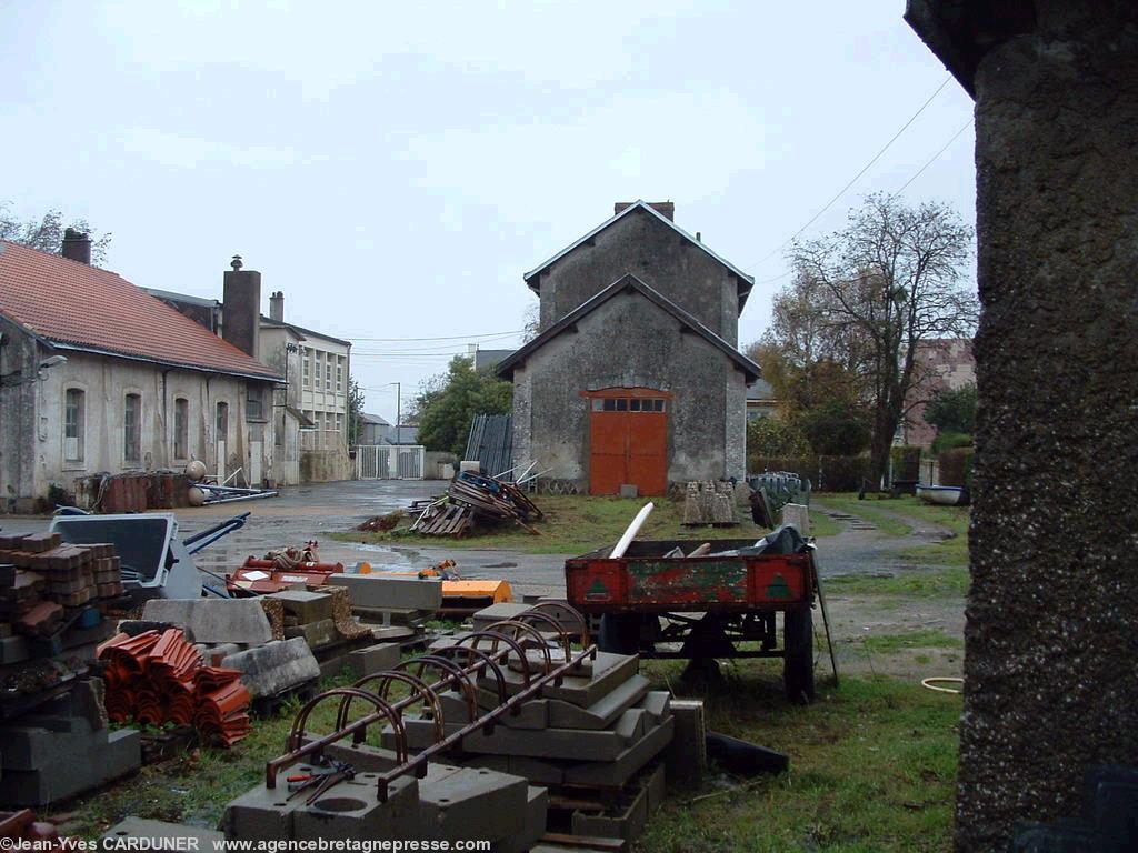 Gare de Paimboeuf de la Compagnie des Chemins de Fer du Morbihan - photo Jean-Yves Carduner.