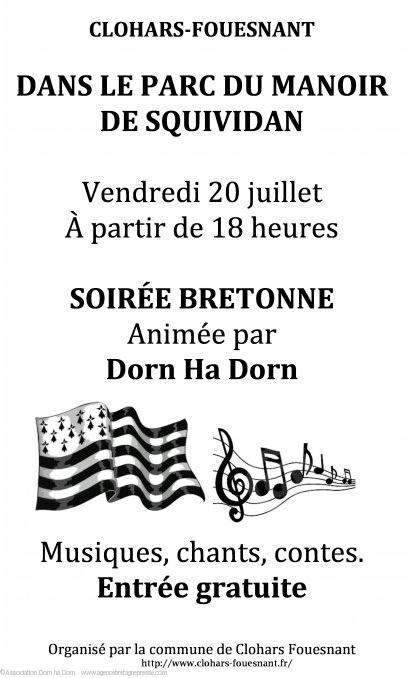 Affiche de la Fête du 20 juillet.