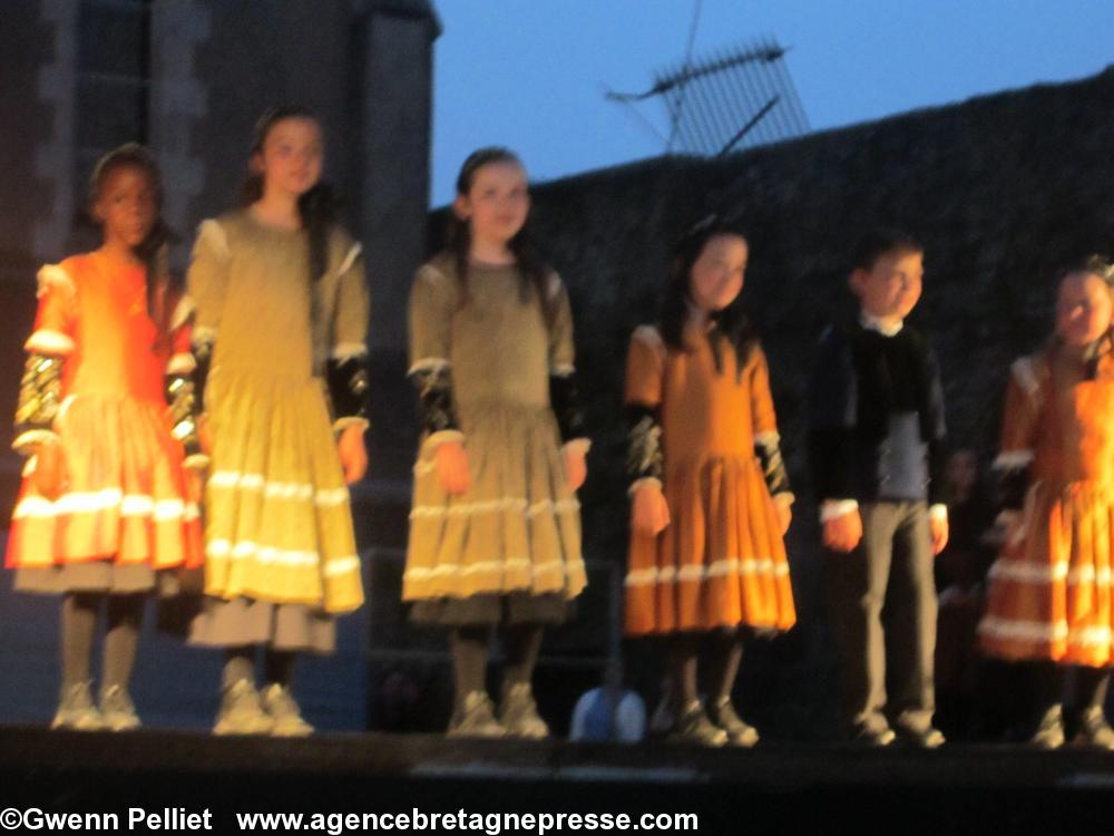 Les enfants du cercle celtique Eostiged 
ar Stangala