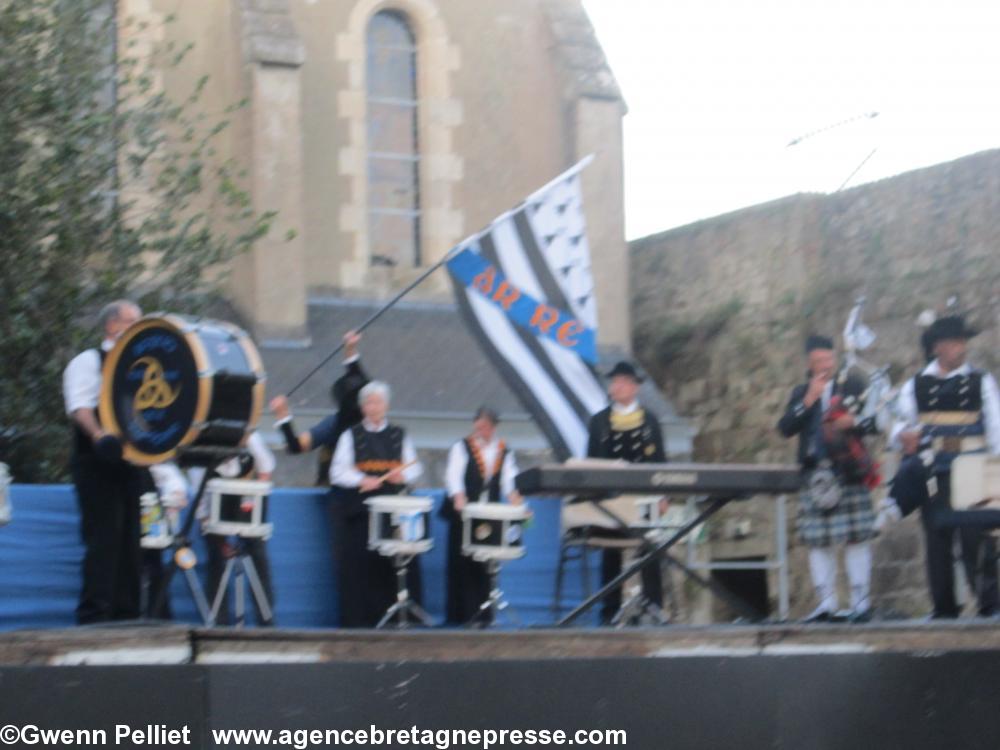 Le Bagad Ar Re Goz (9 aout 2012 - Jeudis 
de l'Evêché - Quimper)