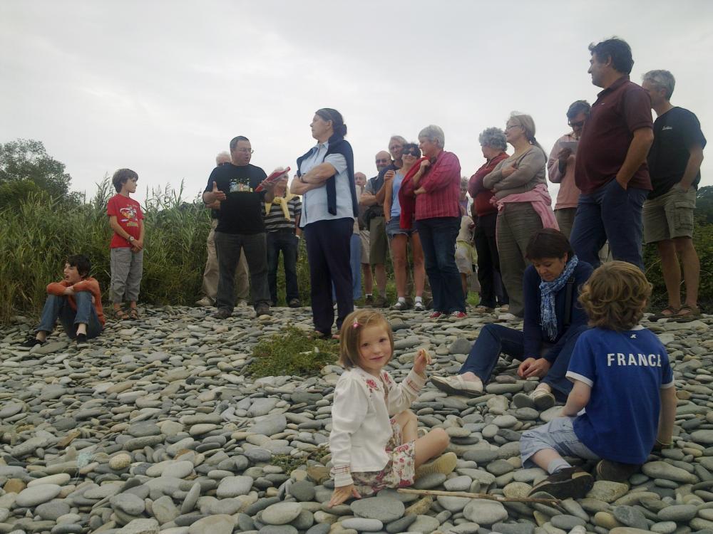 Diwan Louaneg a organisé une randonnée musicale en 
soutien à l'école bilingue de Louannec.