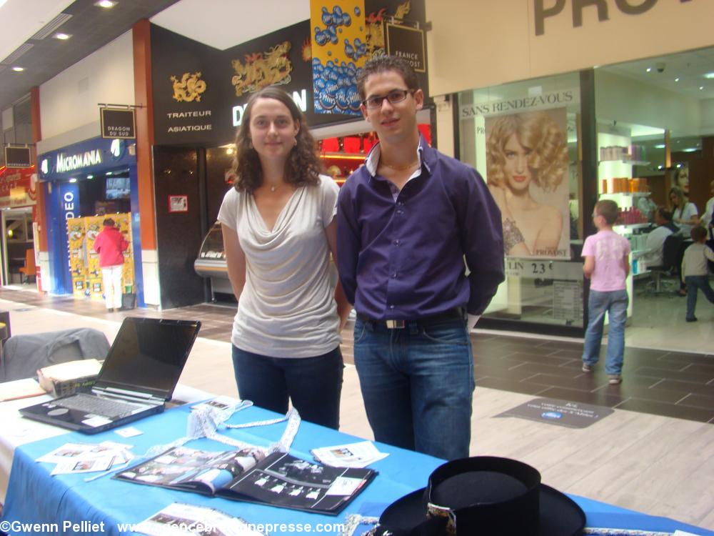 Anaïs et Jérémy  membres du Cercle 
Danserien Kemper et l'album photo des 
sorties.