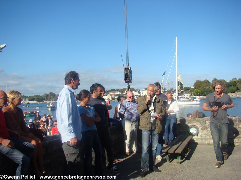 Bertrand de Broc, Faustine Merret, Frédéric Lopez, René Camart, J.F. Garrec