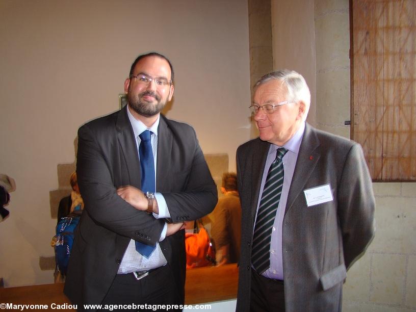 Colloque Construction navale Nantes 20-21 septembre 2012. David Plouviez et Henri Legoherel.