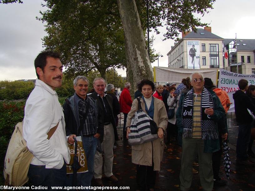 Les militants bretons sans drapeaux ni tracts.