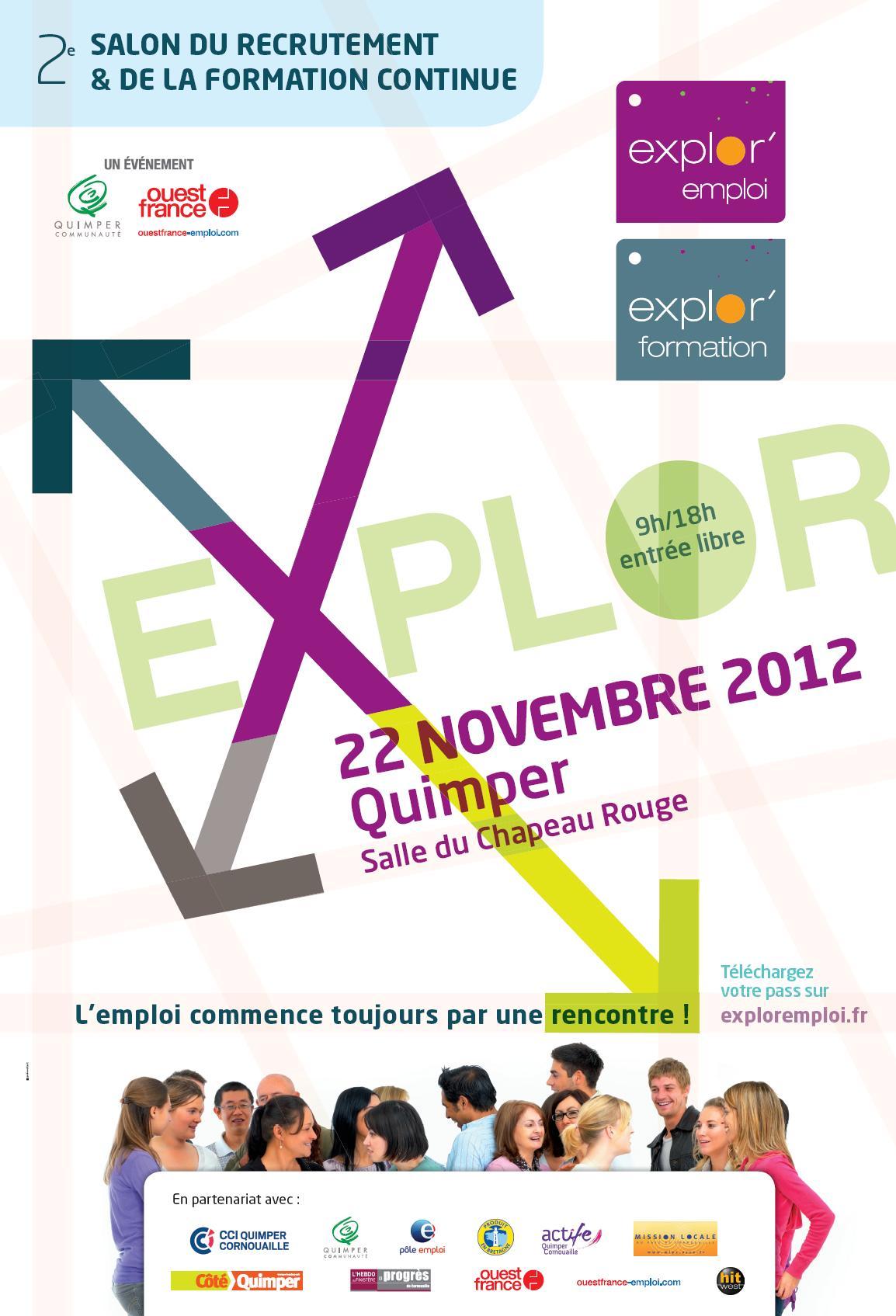 Affiche pour le forum Precom-Explor