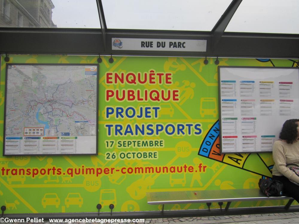 Affichage de la Mairie de Quimper