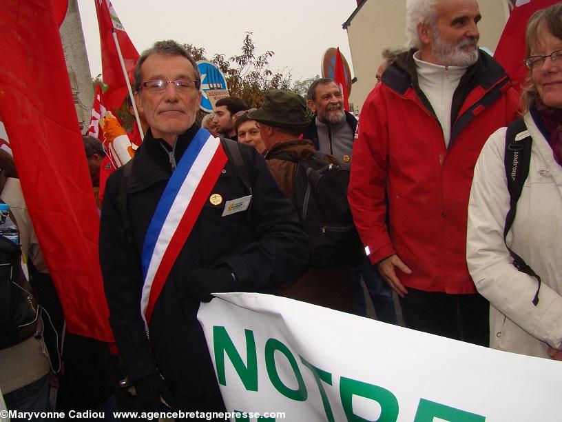 Notre-Dame des Landes 17 nov. 2012. Premier adjoint au maire de Hèches dans les Hautes-Pyrénées. 