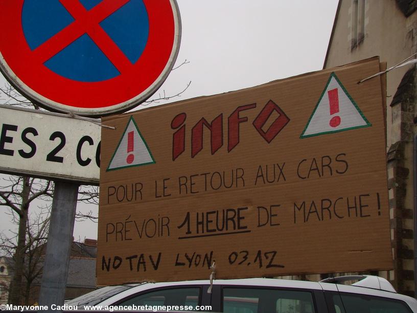 Notre-Dame des Landes 17 nov. 2012. L'organisation ! 