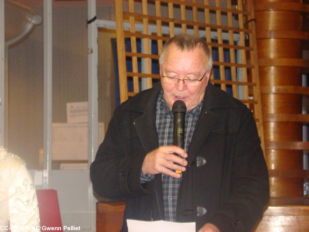 Jean-Michel Le Viol  président du Festival de 
Cornouaille et Président du Cercle Eostiged ar 
Stangala