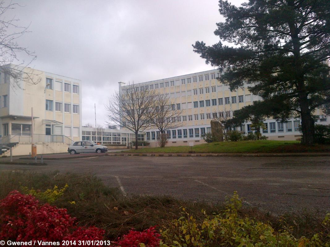 L'ex-école de Police de Vannes