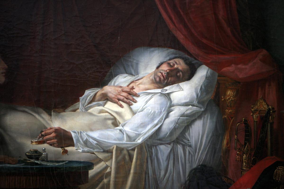 La mort du général Moreau

Musée des Beaux-Arts de Brest - Huile par Auguste Couder - c. 
1814