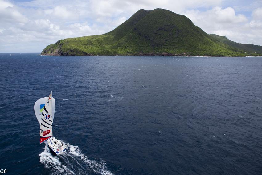 L'arrivée à la Martinique est prévue pour les premiers entre le 04 et le 08 avril.