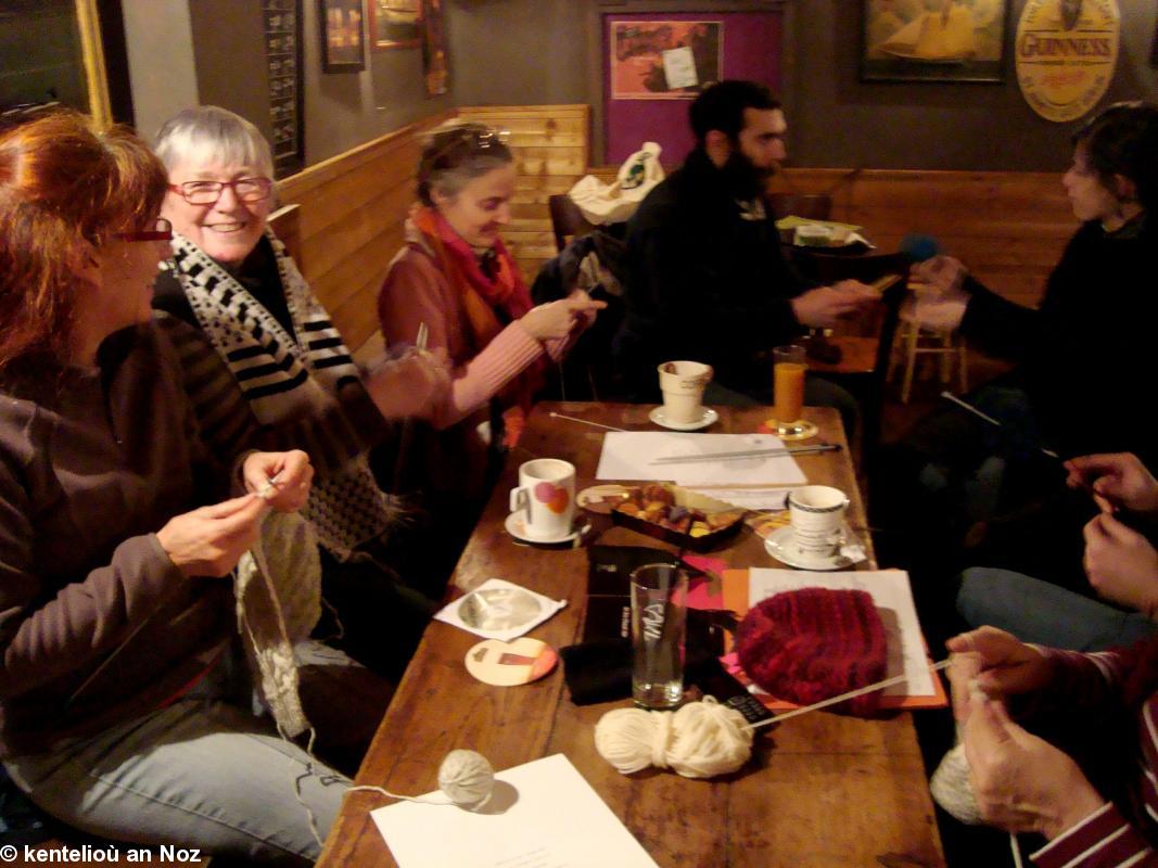 Café-tricot à Nantes