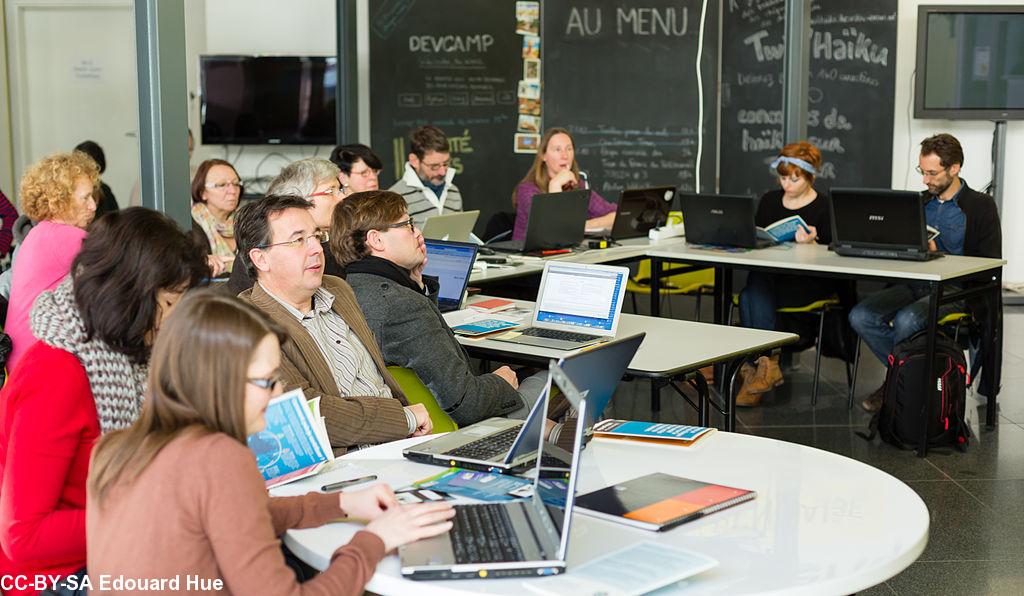 A la Cantine numérique de Rennes (2012)