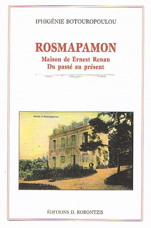 Ernest Renan devant ROSMAPAMON