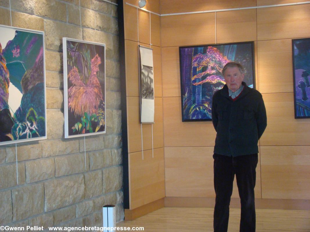 L\'exposition de Pierre Denic à la Chambre de Commerce et d\'Industrie de Quimper visible jusqu\'au 7 juin