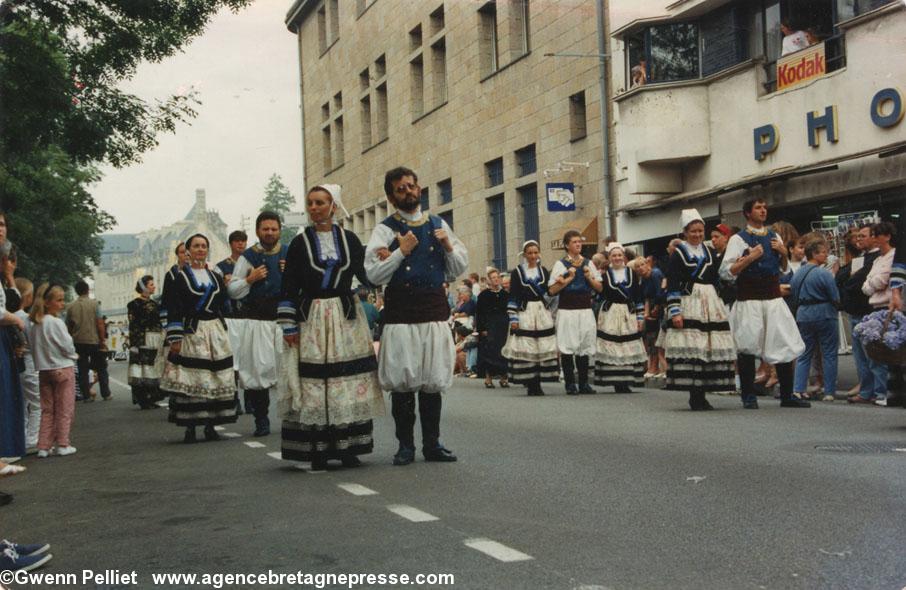 Défilé du Festival de Cornouaille 1994