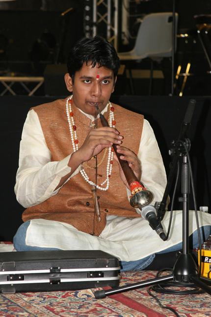 Bhaskar Nath jeune prodige du Shehnai (Inde)