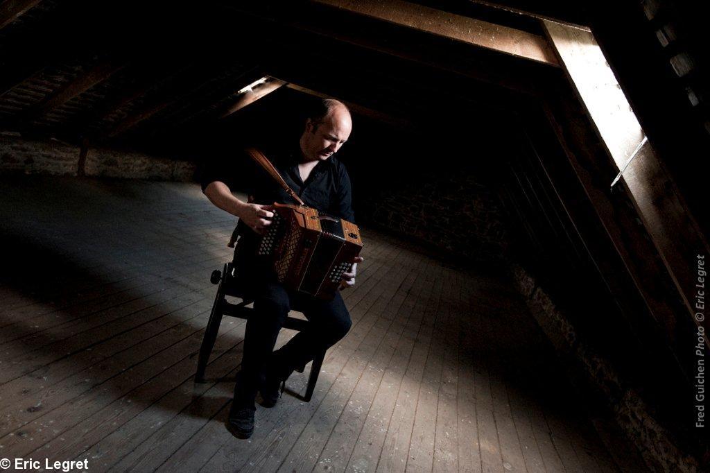 L'accordéoniste Fred Guichen