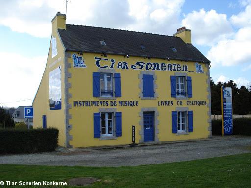 La maison Ti ar Sonerien de Konkerne/Concarneau.