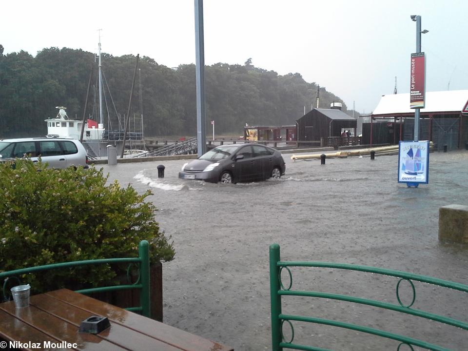 Inondations à Douarnenez