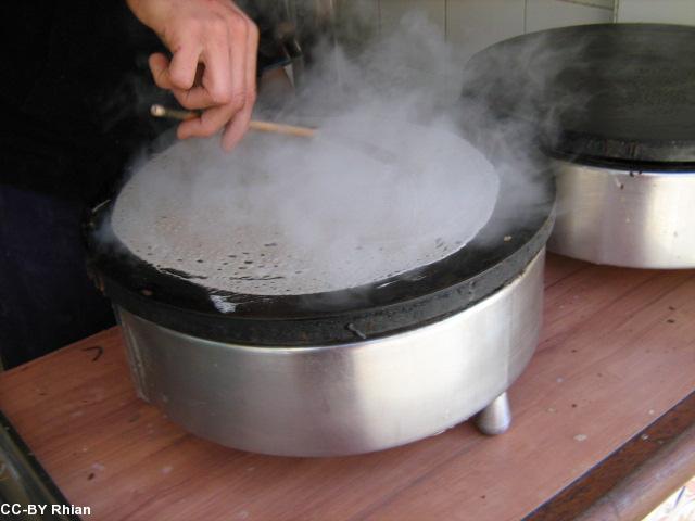 Une pillig moderne fonctionnant au gaz.