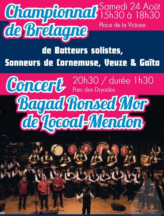 Pardon de La Baule 2013. Le 24 août consacré à la musique bretonne.