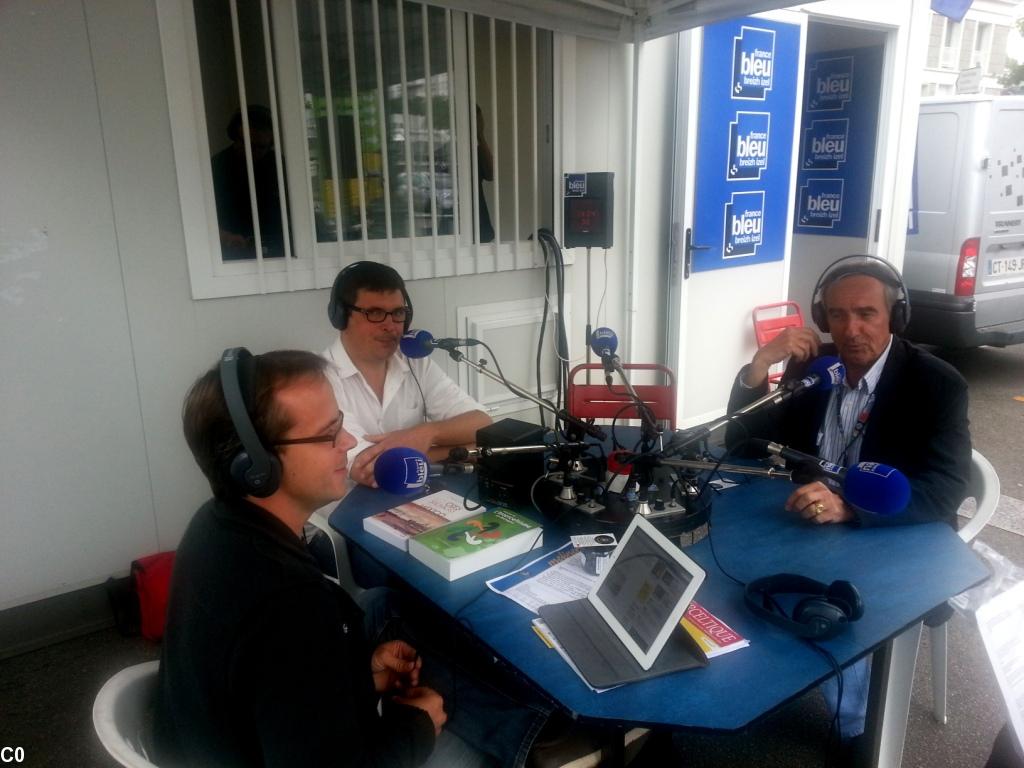 Avec Erwan Chartier sur Breiz Izel