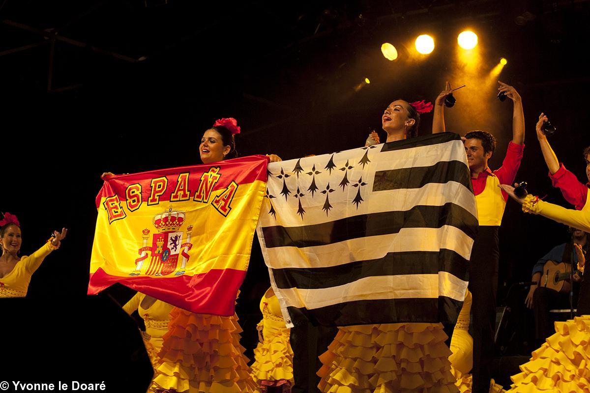 Les danseuses  de la Compagnie Flamenca 