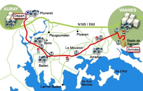 Parcours du semi-marathon