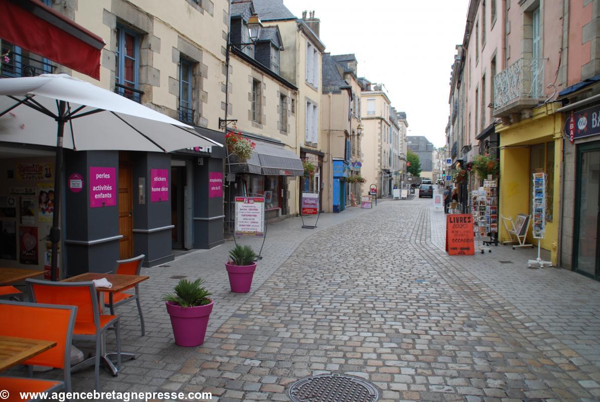 La rue de Frout un jour de grand calme