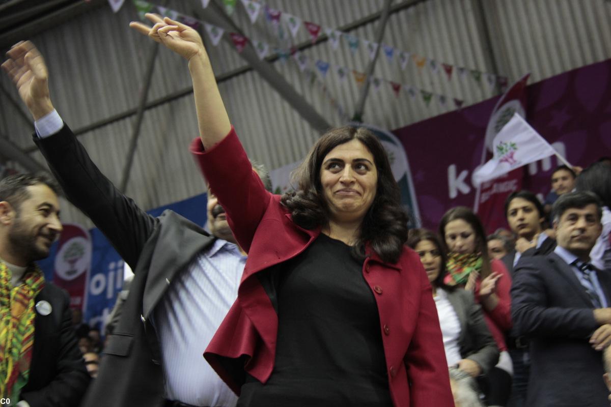 Sebahat Tuncel, députée, co-présidente du nouveau parti, le HDP