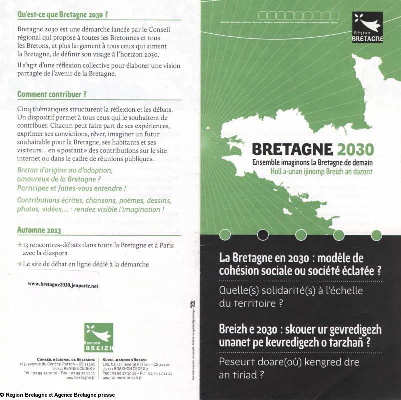 Bretagne 2030. Thème 2 : Solidarités et cohésion sociale.