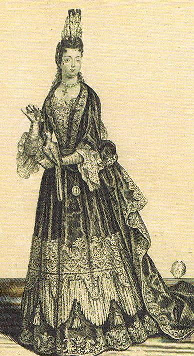 Louise de Keroualle (illustration tirée du livre)