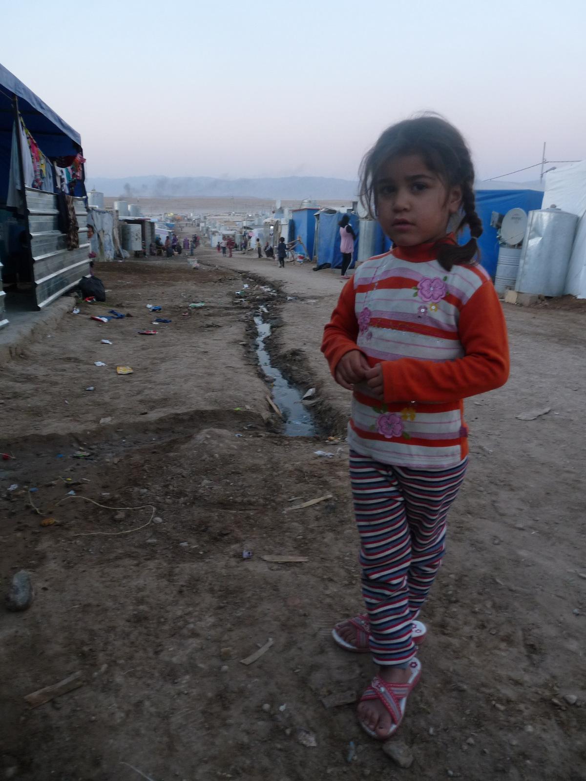 Domiz, camp de réfugiés kurdes syriens en Irak