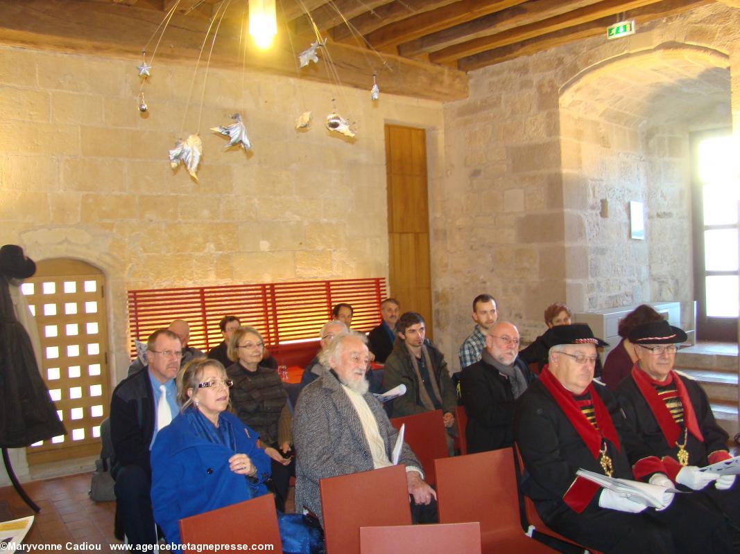 Conférence de presse Anne de Bretagne 2014 à Nantes le 26 décembre 2013.