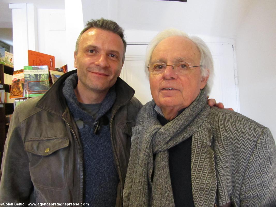 Pascal Bresson (Auteur BD) et Hervé Baslè (Ecrivain et réalisateur)