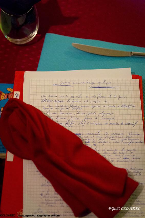 seance de travail pour les bonnets rouges